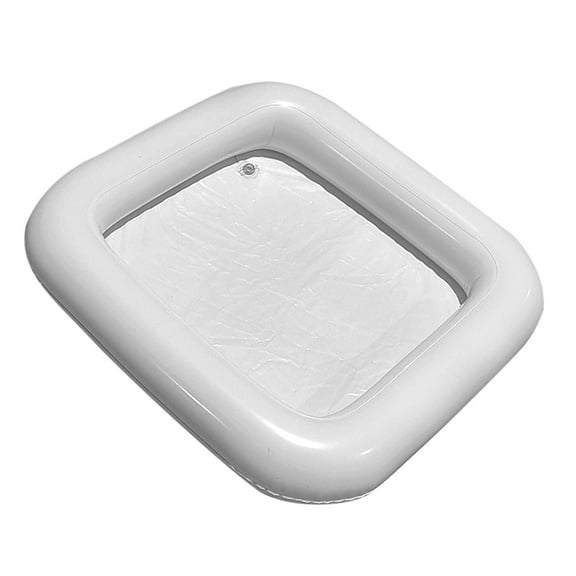 FUTUREORYY 1Set Inflatable Serving Bars for Floating Ice and Drink Holding at Summer Pool and Beach Events