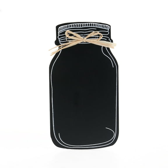 FUTUREORYY 1Set Mini Chalk Board Signs Wishing Bottle Bamboo for Home Kitchen Gift Reminders