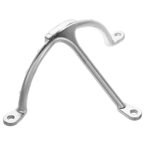 FUTUREORYY 1Set Silver Arched 3-Prong Bracket For Rvs And Boats Marine Use Support Durability