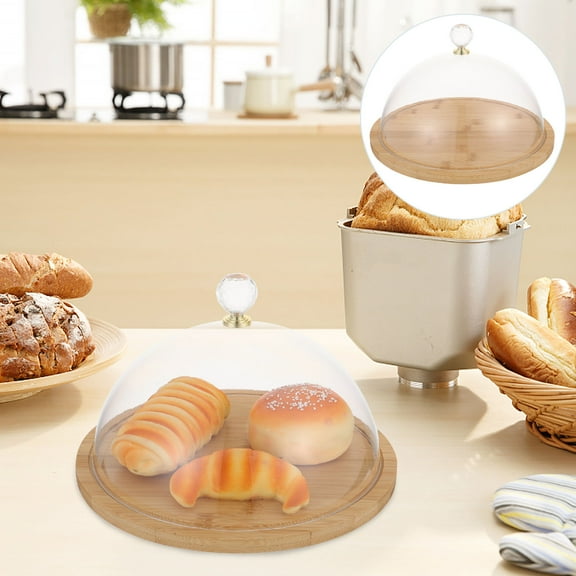 FUTUREORYY 1Set Transparent Acrylic Cake Protector for Home Use