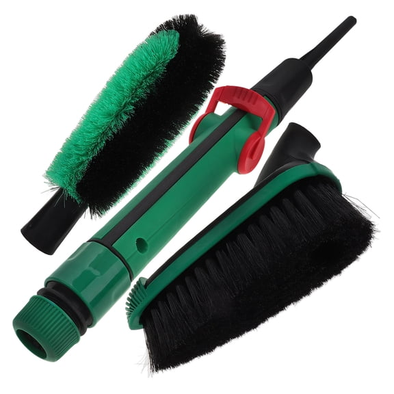 FUTUREORYY Car Wash Kit with Green Plastic Brush for Auto Cleaning and Detailing - 1 Set