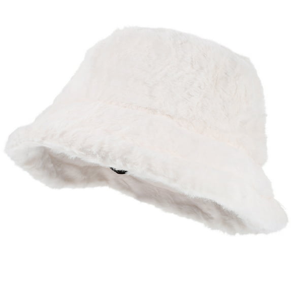 FUTUREORYY Bucket Hat Women White Cotton 1Pack Thick Construction