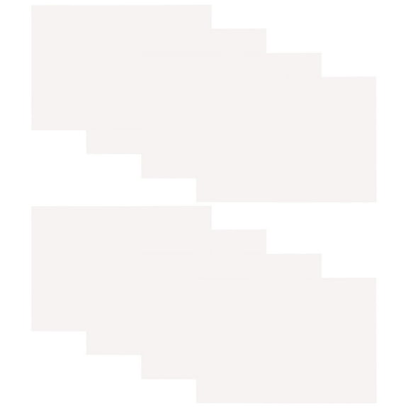 FUTUREORYY 20 Sheets Cyanotype DIY Material Transparent Plastic Rectangular for Art Projects