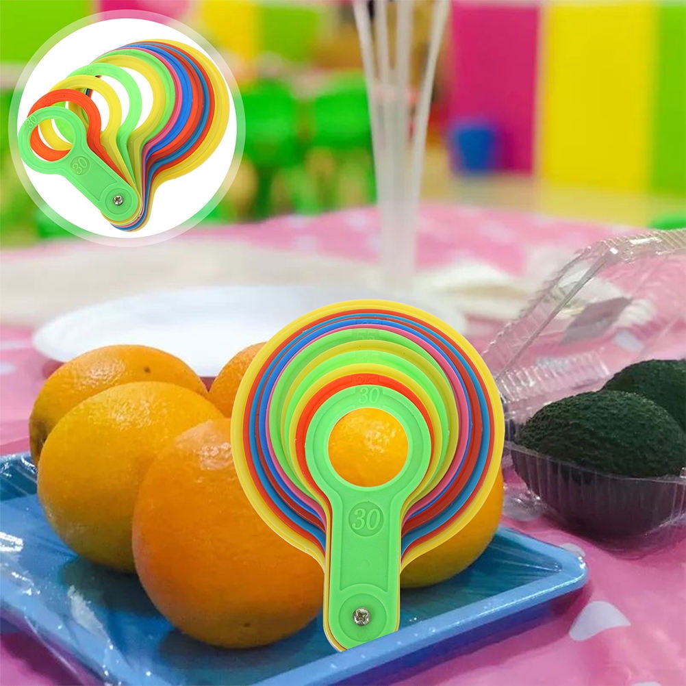 FUTUREORYY Ruler Shape Fruit Picker Fruits Measurement Rings 2pcs ...