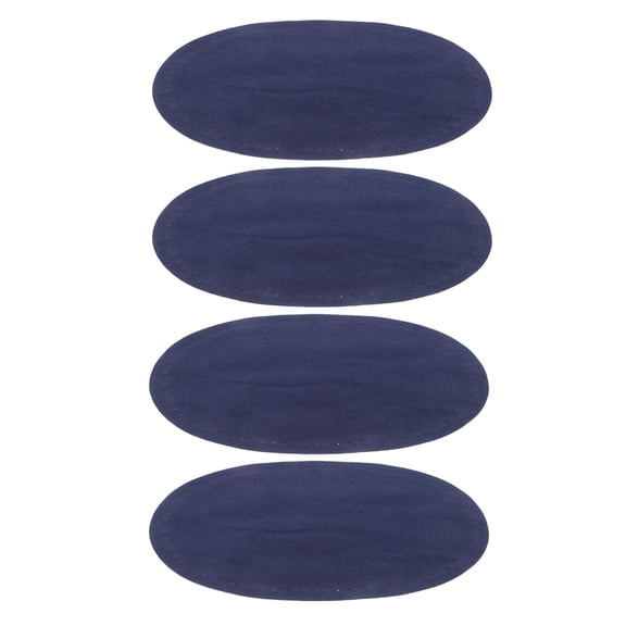 FUTUREORYY 2Pair Blue Fabric Elbow Patches for Jackets Sweaters Reinforcement and DIY Sewing Repair