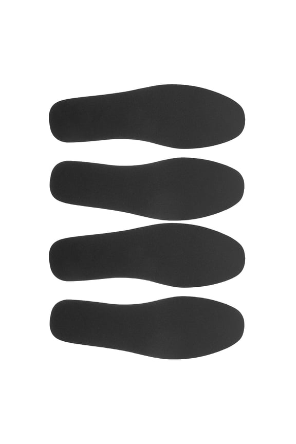 2Pairs Safety Toe Inserts for Shoes with Manganese Steel Anti Nail Insoles in Black for Work Boots