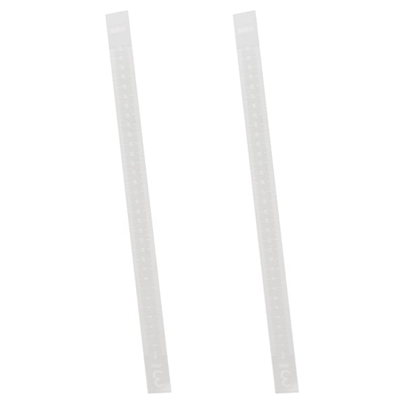 FUTUREORYY 2-Pack Baking Thickness Strips for Rolling Pin, Dough Rolling Guides for Even Pastry Sheets and Smooth Baking