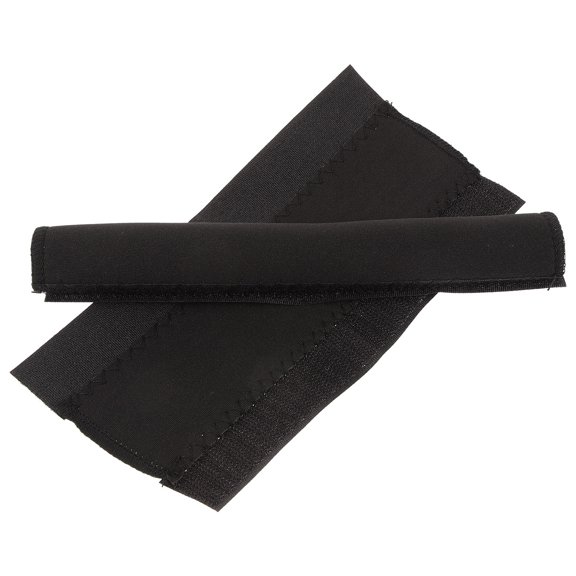 FUTUREORYY 2Pcs Bike Chain Cover Protector Black Neoprene for Bicycles Scratch Resistance