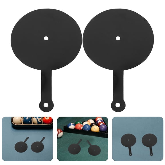 FUTUREORYY 2Pcs Billiards Accessories for Skill Improvement and Training Tool .54X2.16X0.04In