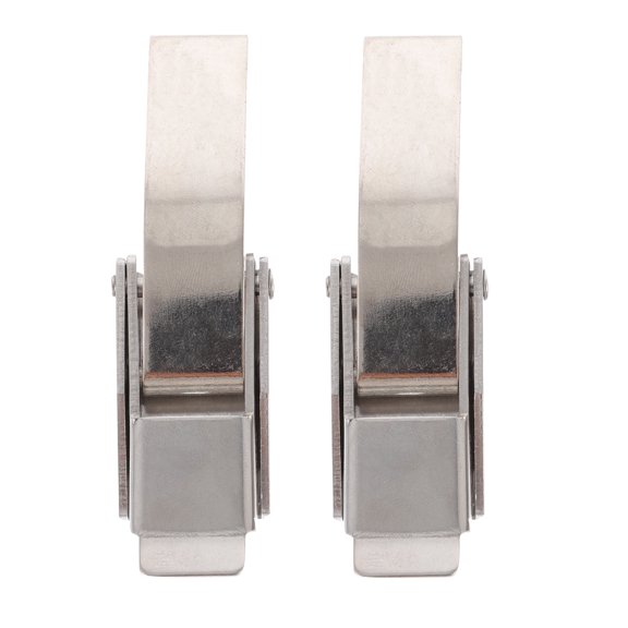 FUTUREORYY 2Pcs Heavy Duty Closure Clip D-Shaped Buckle For Mechanical Equipment
