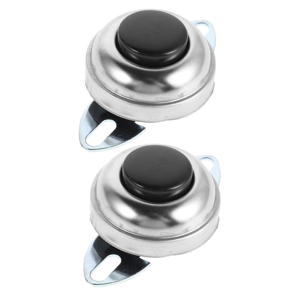 FUTUREORYY 2Pcs High Response Metal Horn Button Switch for Universal Car Truck Tractor Electric Vehicle