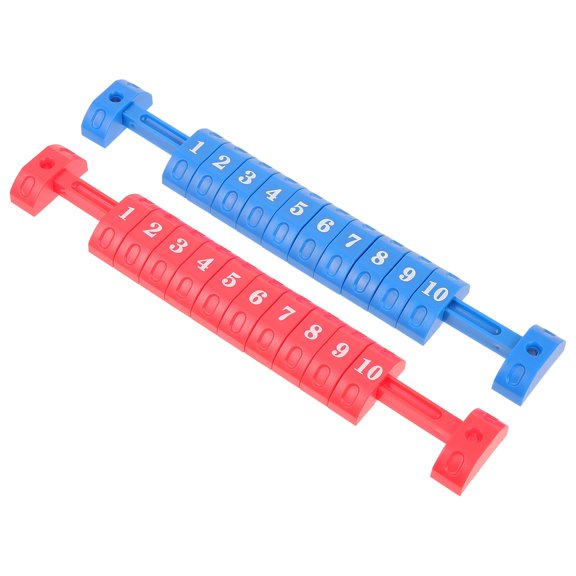 FUTUREORYY 2-Pack Multifunctional Scorekeeper Bars for Table Soccer Game Accessories in Assorted Colors