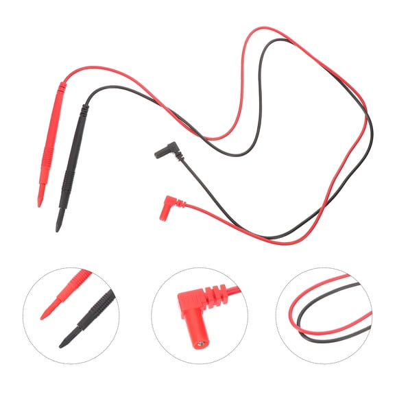 FUTUREORYY 2Pcs Multimeter Probe Diy Enthusiasts Professional Use Circuit Testing 32.62X0.39X0.39In