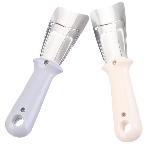 FUTUREORYY 2Pcs Plastic Ice for Freezer Defroster and Cleaning Glass Refrigerator Accessory 6.60X1.77X0.79in