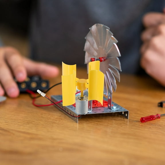 FUTUREORYY Small Generator Wind Energy Generator Copper 2Pcs for Students and Educators