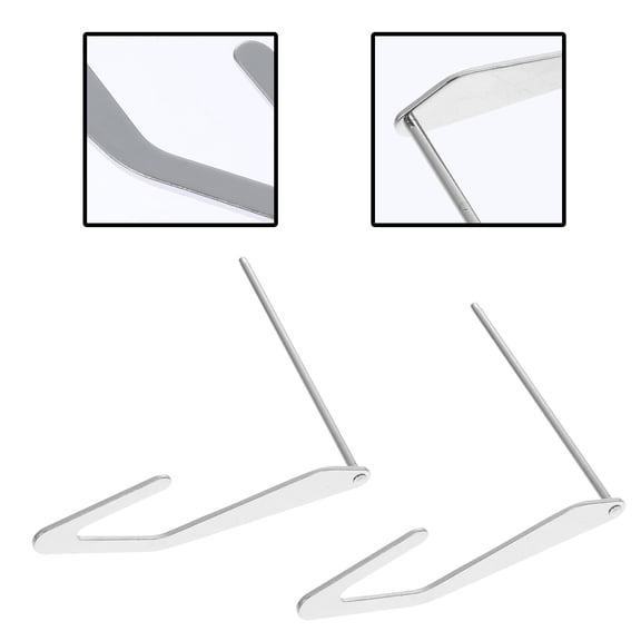 FUTUREORYY 2Pcs Presser Feet Parallel Rods Iron Sewing Accessories for Accurate Seams Alignment in Quilting Patchwork