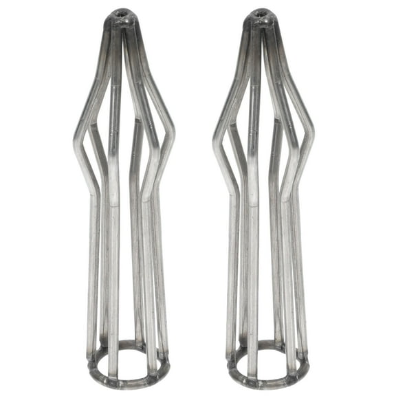 FUTUREORYY 2Pcs Roasting Rack For Families 11X2.4CM Stainless Steel Silver Color