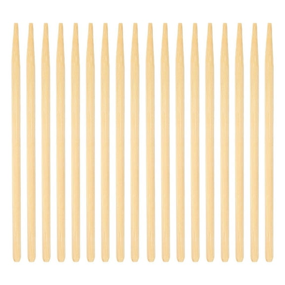 FUTUREORYY Khaki Scratch Painting Sticks with Tips for Precise Lines and Comfortable Grip, Pack of 40 Pieces