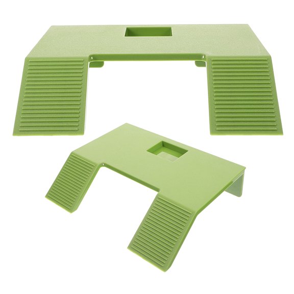 FUTUREORYY 2pcs Basking Platform for Aquatic Turtles ABS Floating Dock for Tank Use