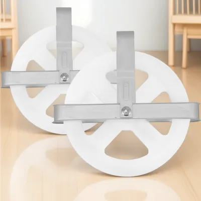 FUTUREORYY 2-Pack Clothesline Pulley with Deep Groove Design for Cloth Drying Rope Support
