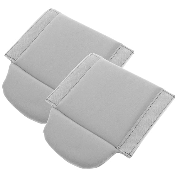 FUTUREORYY 2pcs Padded Camera Bag Insert Shockproof Pad Grey Velvet for Various Scenarios