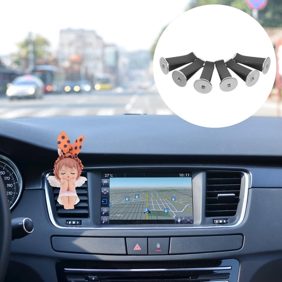 FUTUREORYY 30Pcs Car Outlet Vent Perfume Clips Metal Air Conditioner Clips for Cars and Office Use