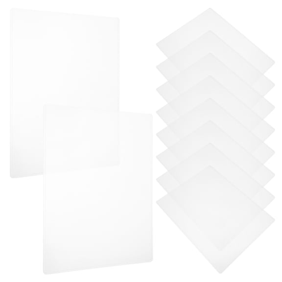 FUTUREORYY 30-Pack Clear Plastic Sleeve Protectors for Posters, Menus, Photo Album Pages, Document Storage and Display