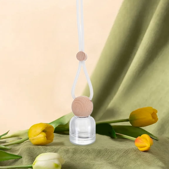 FUTUREORYY 3Pcs Compact Wooden Perfume Bottle For Diy Perfume Enthusiasts And Home Decorations