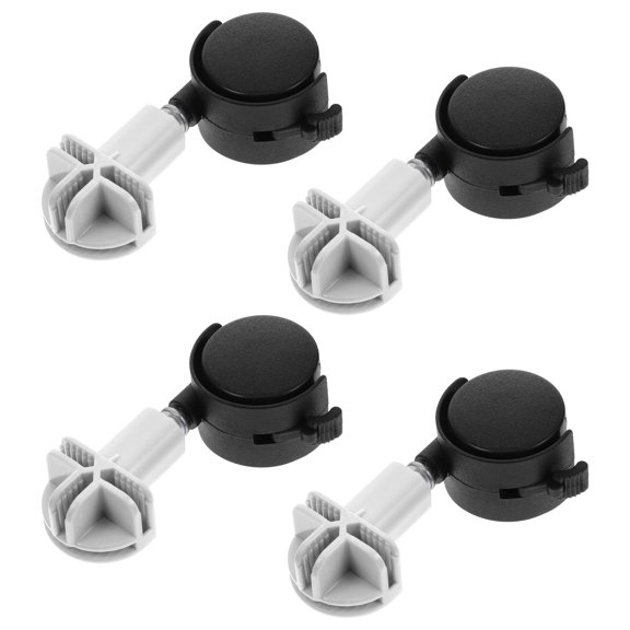 FUTUREORYY 4Pcs Swivel Caster Wheels for Cat Cage Transport with Stable and Comfortable Mobility for Home Use