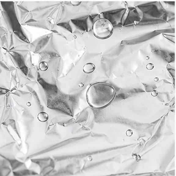 FUTUREORYY 40Pcs Aluminum Foil Stove Liners for Gas Stove Protection, Plated Silver, Heat Resistant