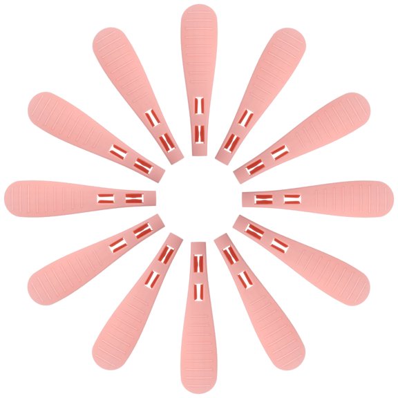 FUTUREORYY 40Pcs Pink Hanger Shoulder Guards Protect Formal Suits and Delicate Fabrics from Slipping