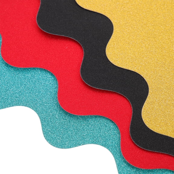 FUTUREORYY 40 Pieces Assorted Color Decorative Bulletin Board Border Trim for Classroom and Home Use