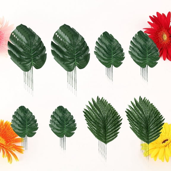 FUTUREORYY 48Pcs Monstera Decoration For Kitchen Decoration Home Relaxation