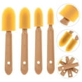 thumbnail image 1 of FUTUREORYY 4Pcs Caulk Smoothing Tool Khaki for Home Renovation Sealing Smoothing Caulk Removal 8.65X1.49X0.39in, 1 of 8