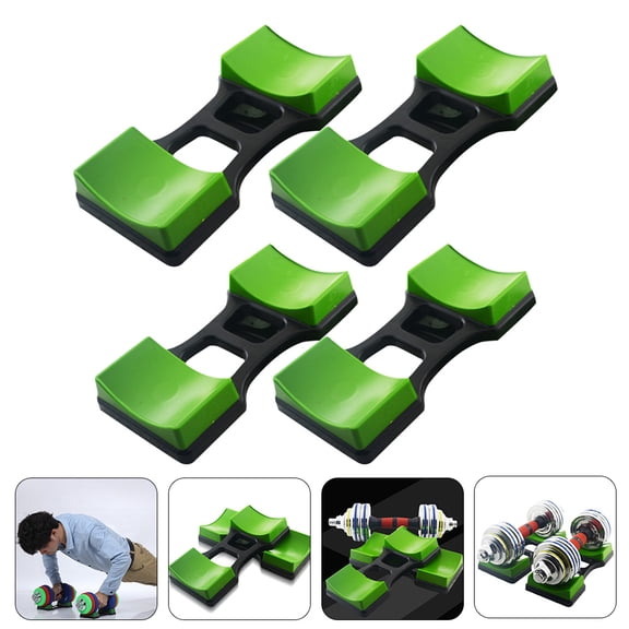 FUTUREORYY 4- Plastic Dumbbell Display Rack Stand with , Strong Load Bearing Capacity for Home Gym