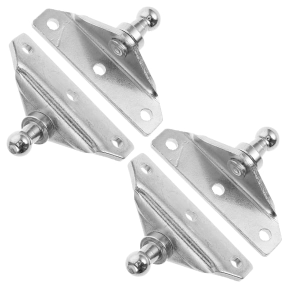 FUTUREORYY 4-Pack Metal Gas Spring Lift Strut Brackets with Mount for Automotive Cushioning and Support