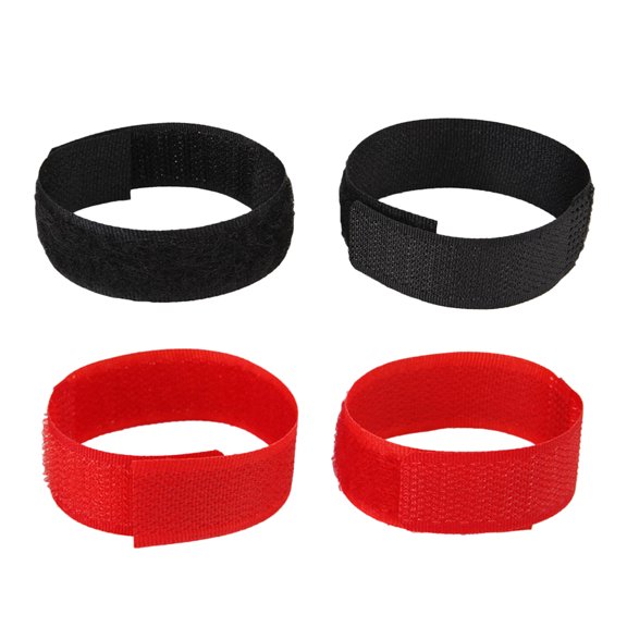 FUTUREORYY 4Pcs Durable Nylon Pet Neck Rings Adjustable Collars Prevent Disturbing Crowing
