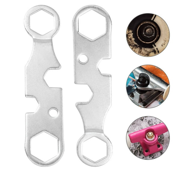 FUTUREORYY 4Pcs Metal Wrench for Skateboard Supplies and Tool Adjustment