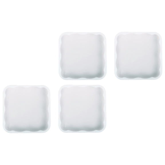 FUTUREORYY 4Pcs Silicone Coaster Molds for Cup Mat Making with DIY Crafting at Home