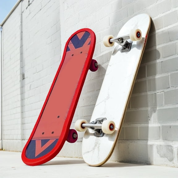 FUTUREORYY 4pcs Skateboard Deck Guards Protector for Cruiser Long Boards