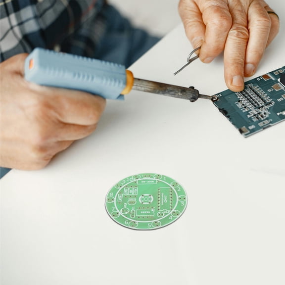 FUTUREORYY 4Sets Beginner Friendly Soldering Training Board Kit for Electronics Skills and Welding Practice