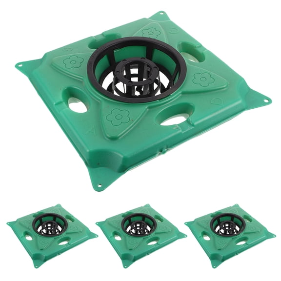FUTUREORYY 4-Pack Floating Pond Green Modular Hydroponic Water Garden and Aquatic Plant Growth