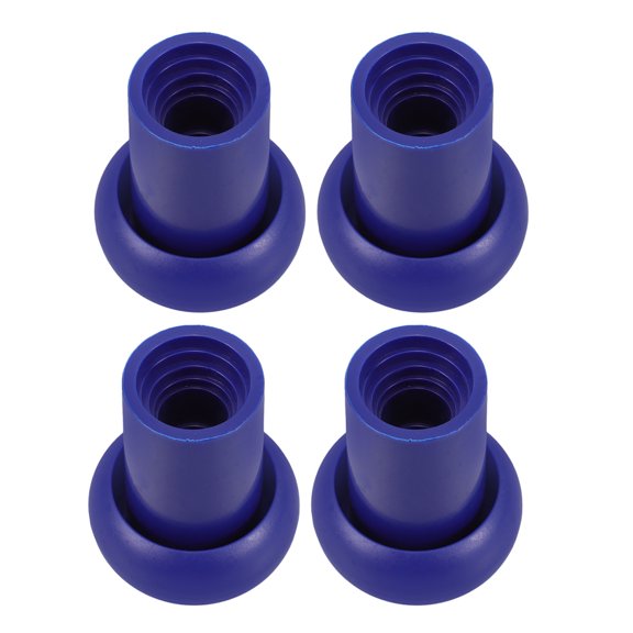 FUTUREORYY 4pcs Blue Plastic Perfume Spray Cap for 13 15 18 20mm Nozzles