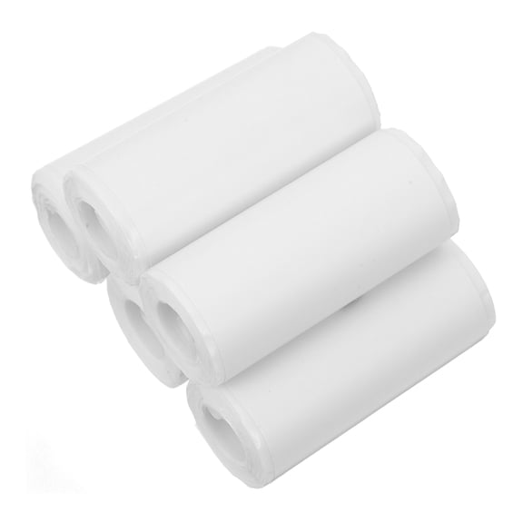 FUTUREORYY 5 Rolls Of Paper Printing Roll White Thermal Paper For General Users Memo Notes