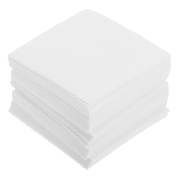 FUTUREORYY 50Pcs Ceramic Fiber Insulation Pad White High Temperature Fireproof Microwave Kiln Liner Paper for DIY