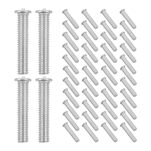 FUTUREORYY 50Pcs Efficient Welding Stud Kit for Auto Repair with Universal Application on Dashboards and Bumpers