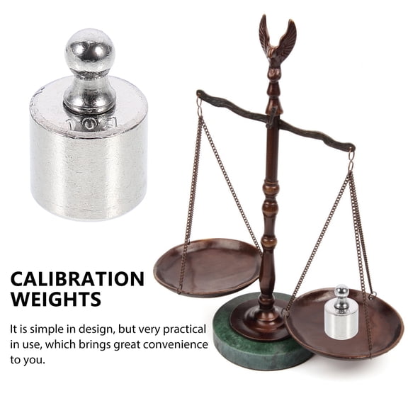 FUTUREORYY Gram Scale Steel Weight Kit Calibration Weight Plated Finish 5pcs