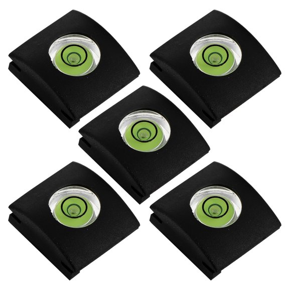 FUTUREORYY 5-Pack Camera Hot Shoe Covers with Built- Level for Stability and