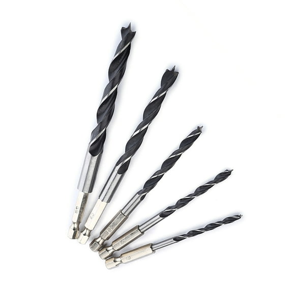 FUTUREORYY 5Pcs High-speed Steel Deburring Tool Kit for Metal Cutting 10mm