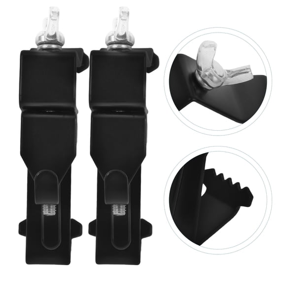 FUTUREORYY 5Pcs Pool Retrieval Hook with Butterfly Screw and Hook Shape 2.64X1.57X0.59in